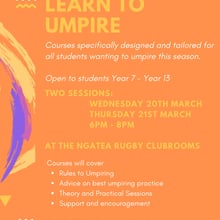 Learn to Umpire Workshops