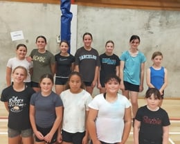 Hauraki Year 6/7/8 player at the TV Development Day 2025